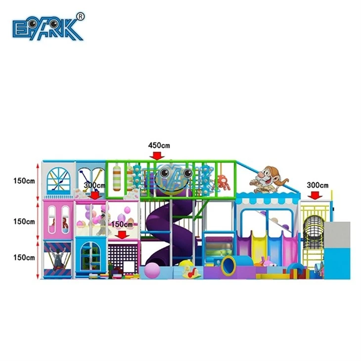 Indoor Soft Playground With Millions Balls