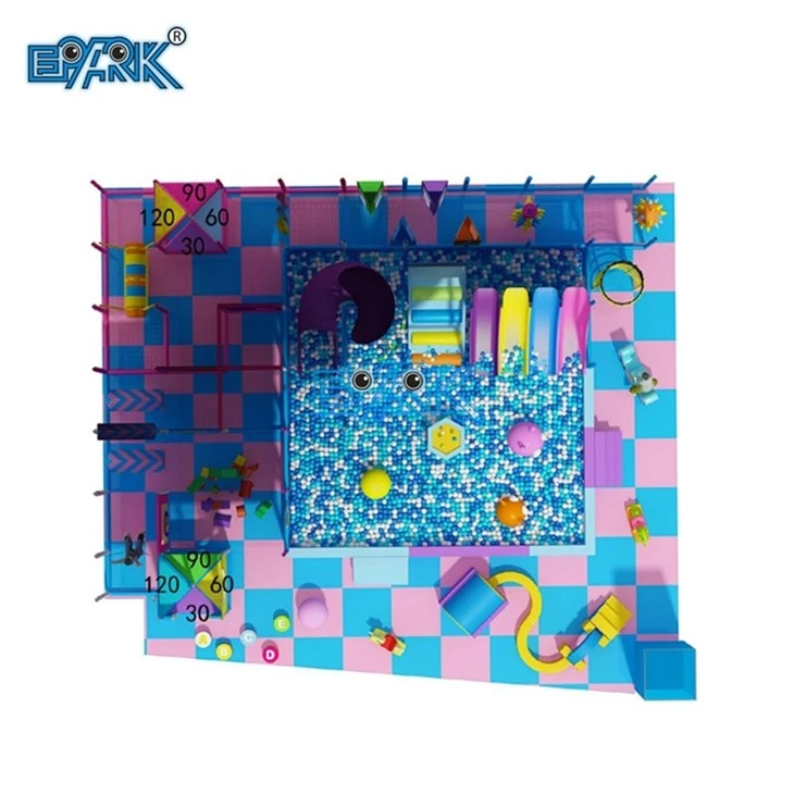 Indoor Soft Playground With Millions Balls