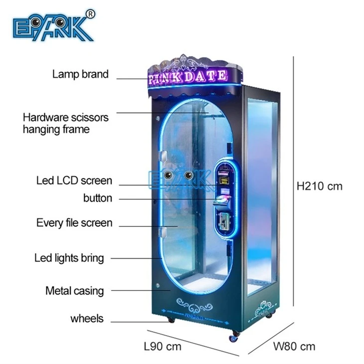 Pink Date Cut Prize Gift Arcade Game Machine