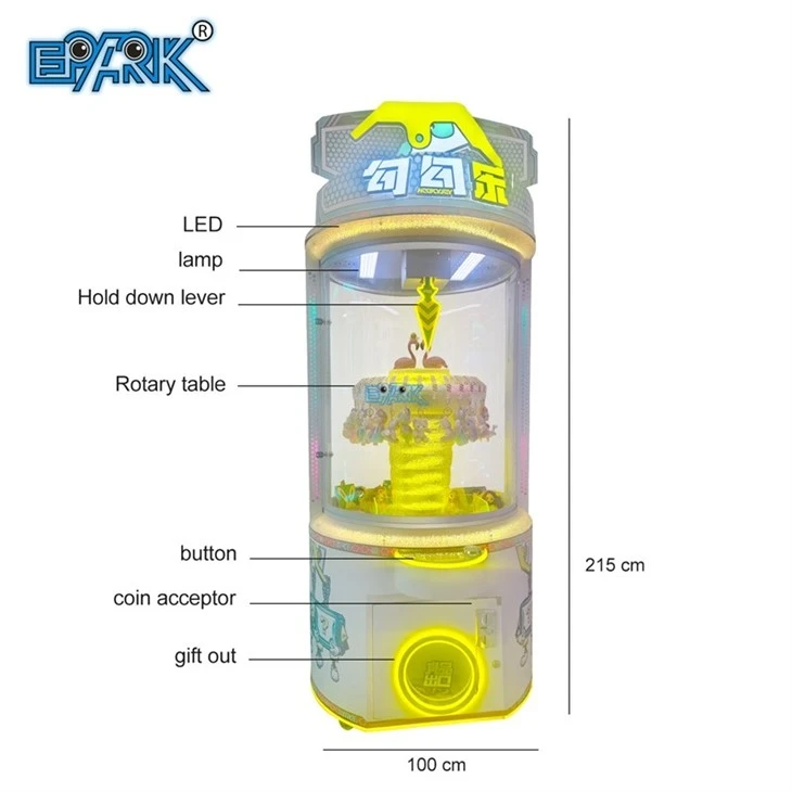Coin Operated Game Clip Gift Machine
